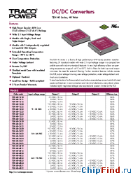 Datasheet TEN40-1220 manufacturer Traco