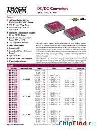 Datasheet TEN40-1234 manufacturer Traco