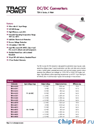 Datasheet TEN6-2410 manufacturer Traco