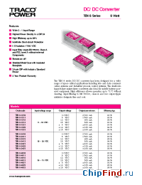 Datasheet TEN8-1212 manufacturer Traco