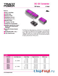 Datasheet TEP4821 manufacturer Traco