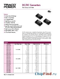 Datasheet TES6-1223 производства Traco