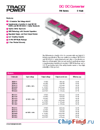 Datasheet THI0513 manufacturer Traco