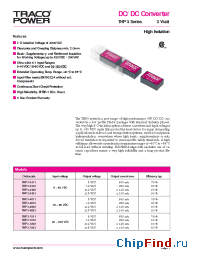 Datasheet THP3-7223 manufacturer Traco