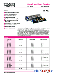 Datasheet TOL100-24F manufacturer Traco