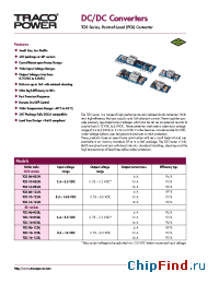 Datasheet TOS10-12SIL manufacturer Traco