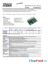 Datasheet TSI20N-0510D manufacturer Traco