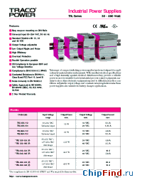 Datasheet TSL030-124 manufacturer Traco