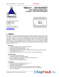 Datasheet TMC211-Q28 manufacturer Trinamic