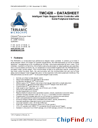 Datasheet TMC428-DI20 manufacturer Trinamic