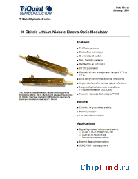 Datasheet 2623CS.CSA.N.Y manufacturer TriQuint