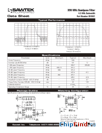 Datasheet 855561 manufacturer TriQuint