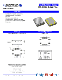 Datasheet 856234 manufacturer TriQuint