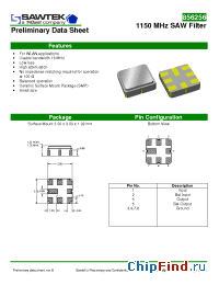 Datasheet 856256 manufacturer TriQuint