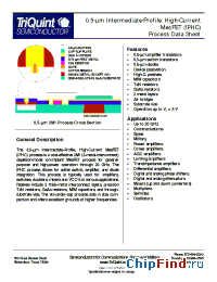 Datasheet IPHC manufacturer TriQuint