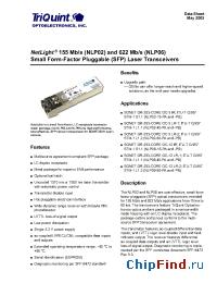 Datasheet NLP02-15 manufacturer TriQuint