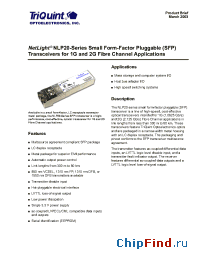 Datasheet NLP20 manufacturer TriQuint