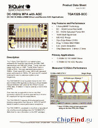 Datasheet TGA1328-EPU manufacturer TriQuint