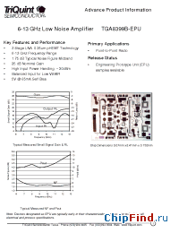 Datasheet TGA8399B manufacturer TriQuint