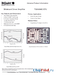 Datasheet TGA8399C-EPU manufacturer TriQuint