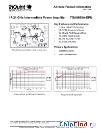 Datasheet TGA9088A-EPU manufacturer TriQuint