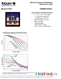 Datasheet TGB2010-06-EPU manufacturer TriQuint