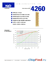 Datasheet TGF4260-EPU производства TriQuint