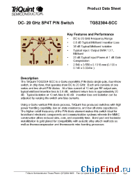 Datasheet TGS2304 manufacturer TriQuint