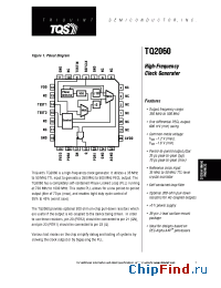 Datasheet TQ2060 manufacturer TriQuint