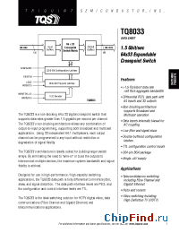 Datasheet TQ8033 manufacturer TriQuint