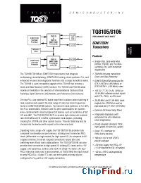 Datasheet TQ8105 manufacturer TriQuint