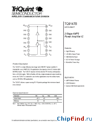 Datasheet TQ9147B manufacturer TriQuint