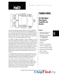 Datasheet TQ9501 manufacturer TriQuint