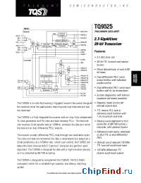 Datasheet TQ9525 manufacturer TriQuint