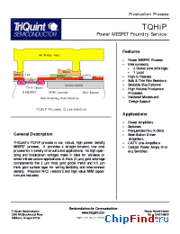 Datasheet TQHiPr21 manufacturer TriQuint