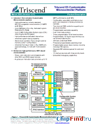 Datasheet TE520S40-40LC manufacturer Triscend