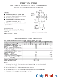 Datasheet CP300 производства Transys 