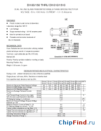 Datasheet DI150 manufacturer Transys 