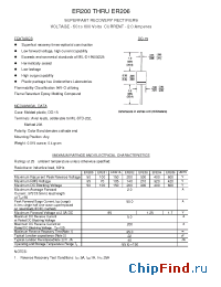 Datasheet ER200 manufacturer Transys 