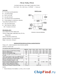 Datasheet FR1A manufacturer Transys 