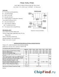 Datasheet FR3A manufacturer Transys 