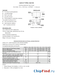 Datasheet GS1K manufacturer Transys 