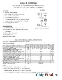 Datasheet MR851 manufacturer Transys 