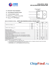 Datasheet TIP160 manufacturer Transys 