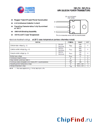 Datasheet TIPL761A manufacturer Transys 