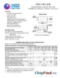 Datasheet UF3H manufacturer Transys 
