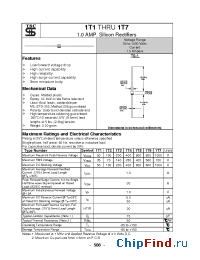 Datasheet 1T3 manufacturer TSC