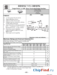 Datasheet DBS103G manufacturer TSC