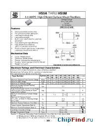 Datasheet HS5B manufacturer TSC