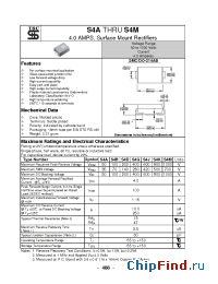 Datasheet S4B manufacturer TSC